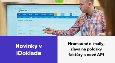 [Novinky] Zľava na položky faktúry, hromadné e-maily a nové API