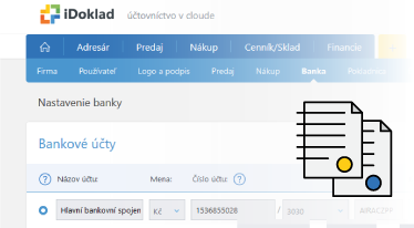 Spárujte si iDoklad s bankou a o zaplatených faktúrach viete hneď