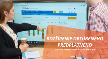 Do Obľúbeného predplatného pridávame 3 funkcie z Prémiového a riešenie pre eKasu. Preto meníme cenu